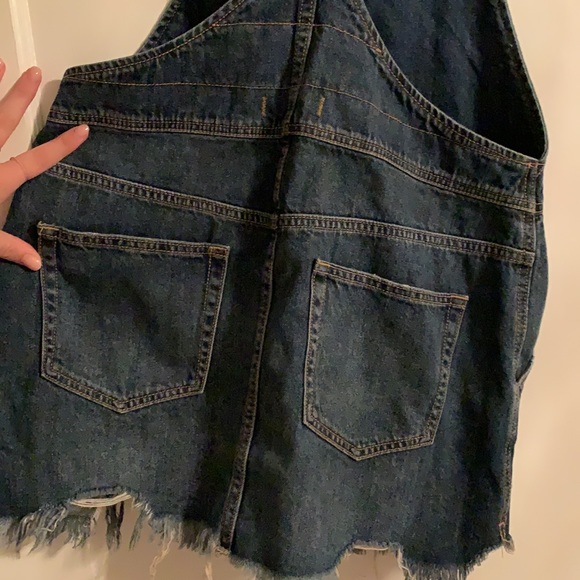 Free People Jean dress size 8 - Picture 5 of 5